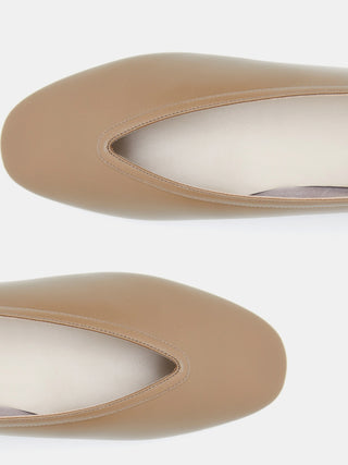 Le Monde Béryl - Luna Slipper Taupe Leather
