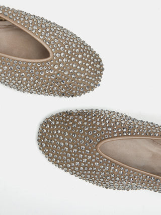 Luna Slipper / Smokey Mesh Crystal