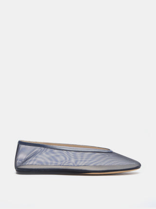 Le Monde Béryl - Luna Slipper Navy Mesh