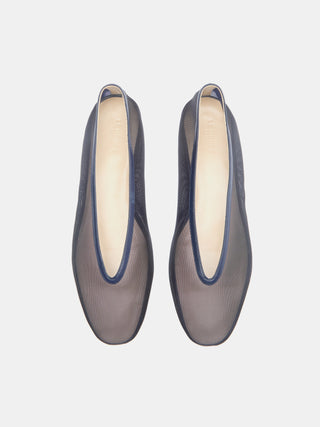 Le Monde Béryl - Luna Slipper Navy Mesh
