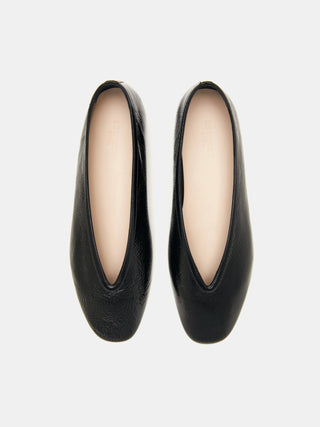 Luna Slipper / Black Patent Leather