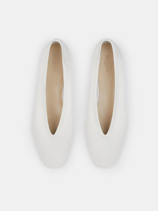 Le Monde Beryl - Luna Slipper Ivory Satin