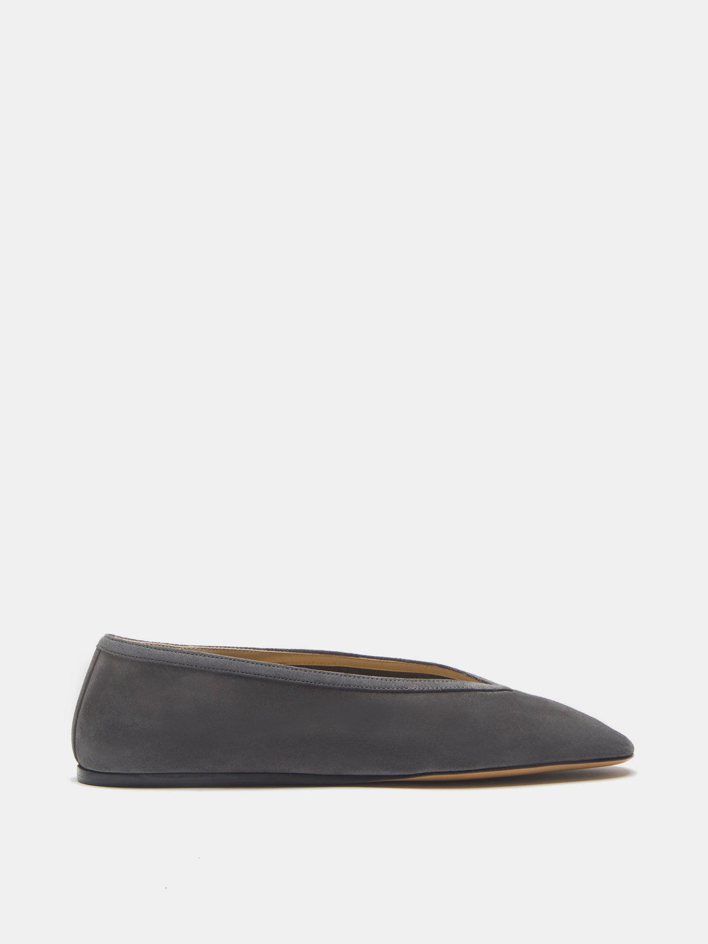 Luna Slipper Anthracite Suede