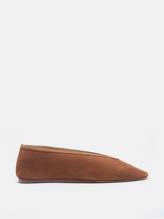 Le Monde Beryl – Luna Slipper Cognac Suede