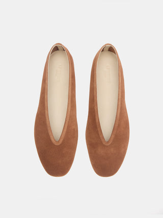 Le Monde Beryl – Luna Slipper Cognac Suede