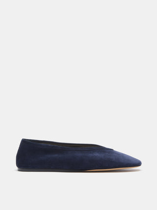 Le Monde Beryl – Luna Slipper Indigo Suede