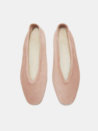 Le Monde Beryl – Luna Slipper Rosa Suede