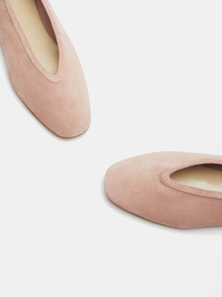 Le Monde Beryl – Luna Slipper Rosa Suede
