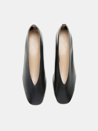 Luna Pump / Black Leather