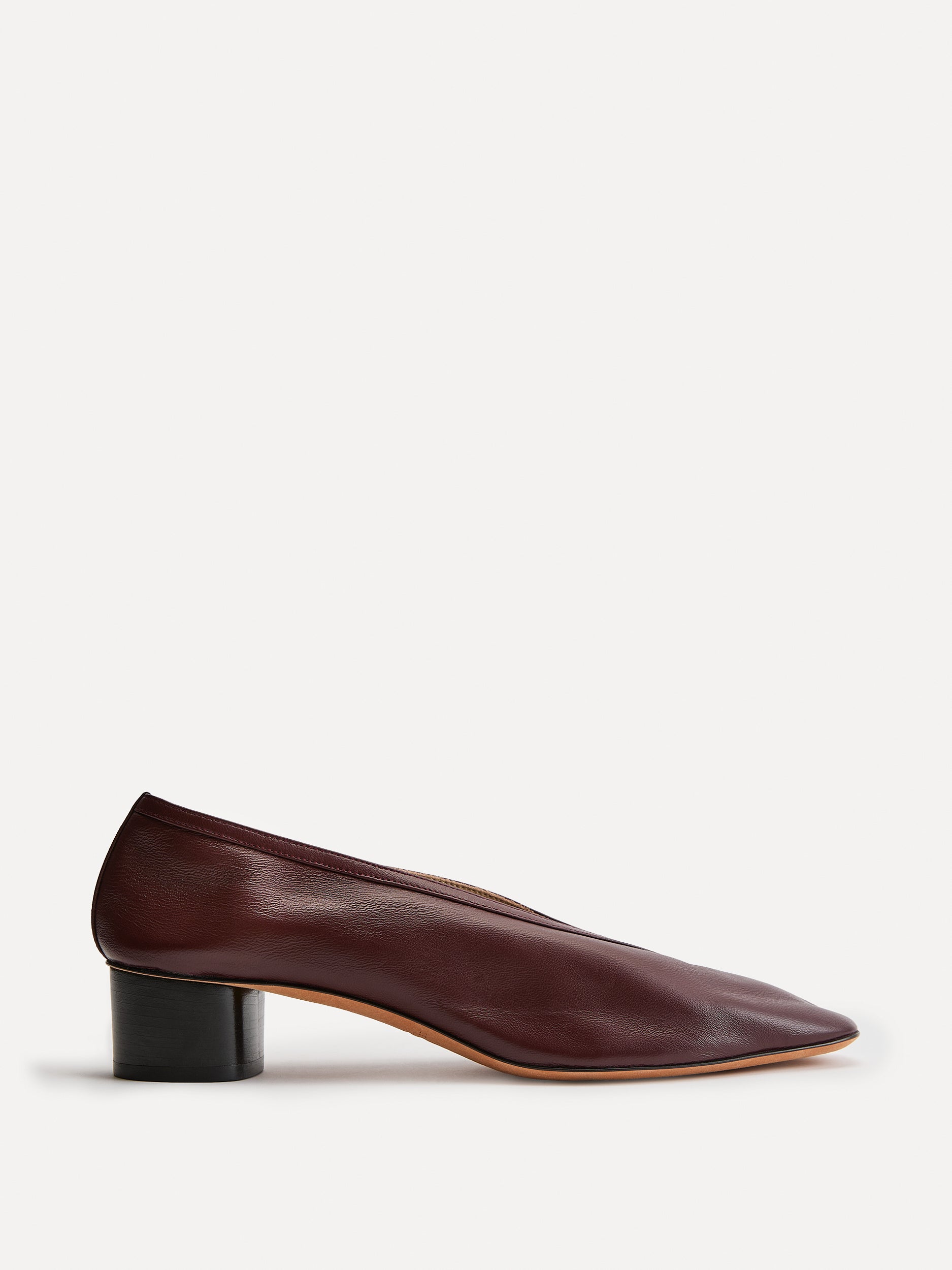 Luna Pump Bordeaux Leather