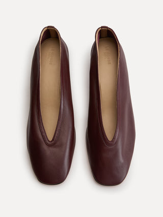 Le Monde Béryl - Luna Pump, Bordeaux Leather