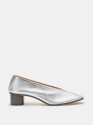 Luna Pump / Silver Leather
