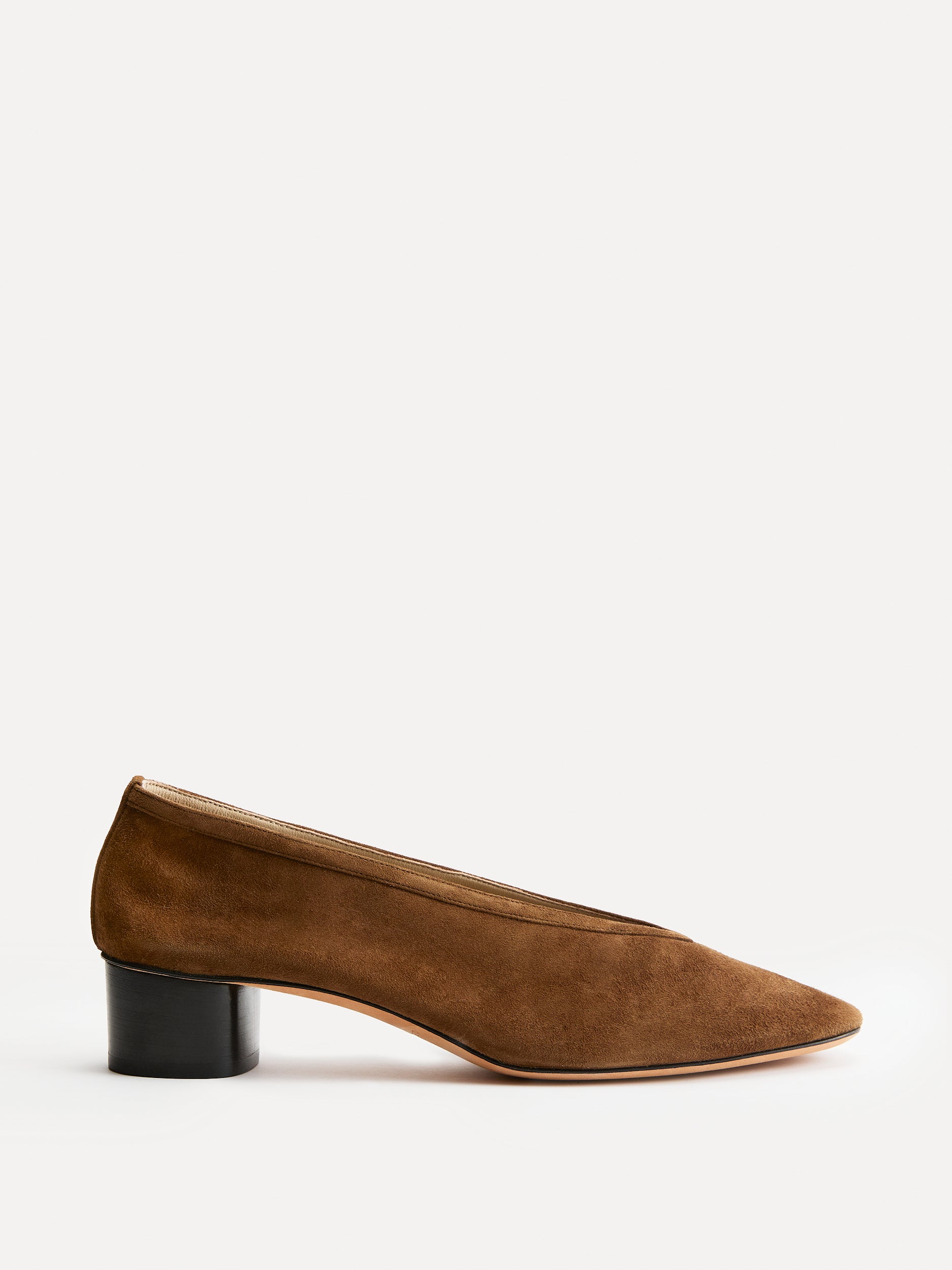 Le Monde Béryl Luna Pump Mokka Suede Shoes