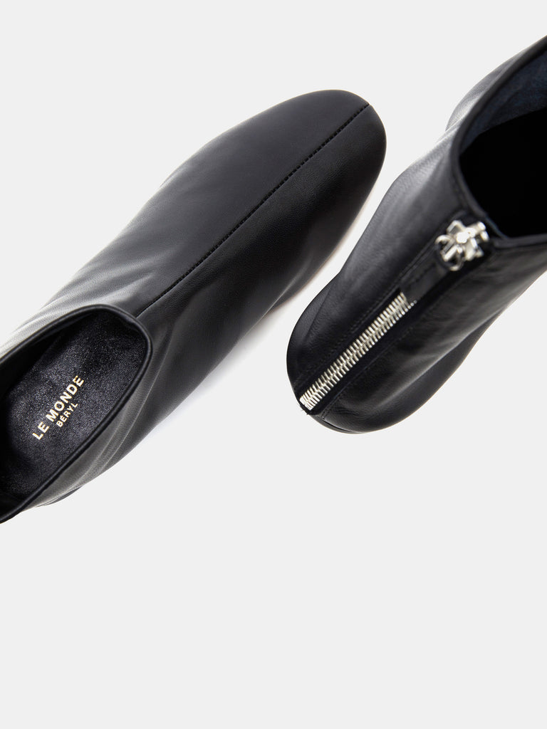 Luna Back Strapped Long Boots - Sleek Elegance by The Nevermore
