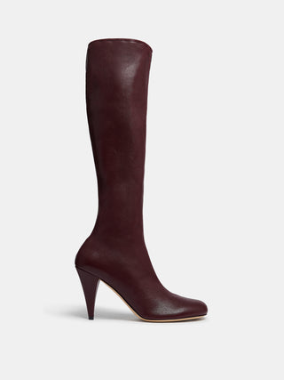 Kim Sion Madison Boot / Burgundy Leather