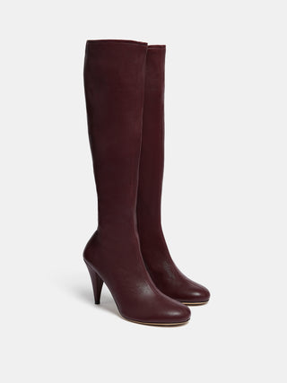 Kim Sion Madison Boot / Burgundy Leather