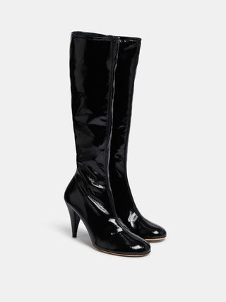 Le Monde Béryl x Kim Sion Madison Boot / Black Leather
