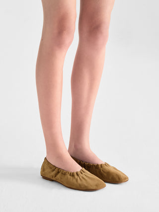 Le Monde Béryl - Mica Flat, Taupe Suede