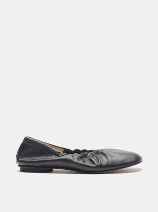 Le Monde Beryl - Mica Flat Black Leather