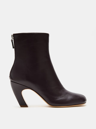 Mica Glove Boot / Plum Leather