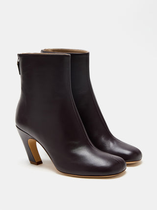 Mica Glove Boot / Plum Leather