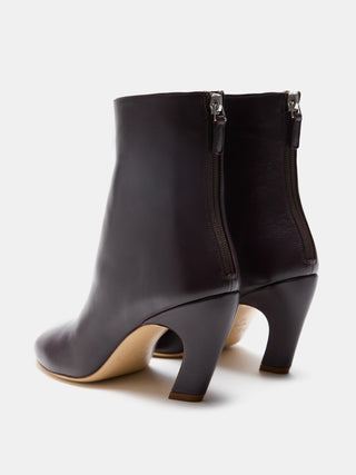 Mica Glove Boot / Plum Leather