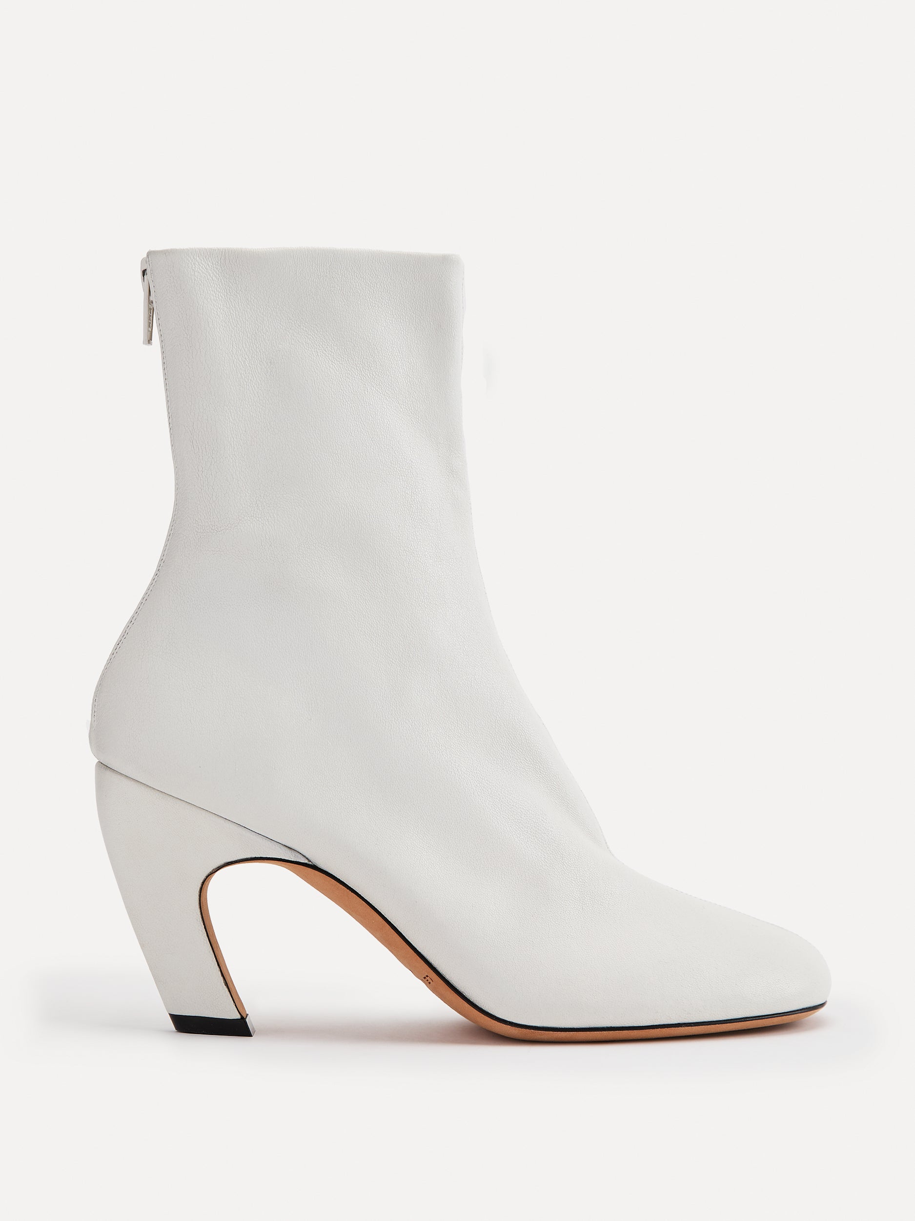 Mica Glove Boot Chalk Leather