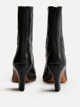Le Monde Béryl, Mica Glove Boot, Black Leather