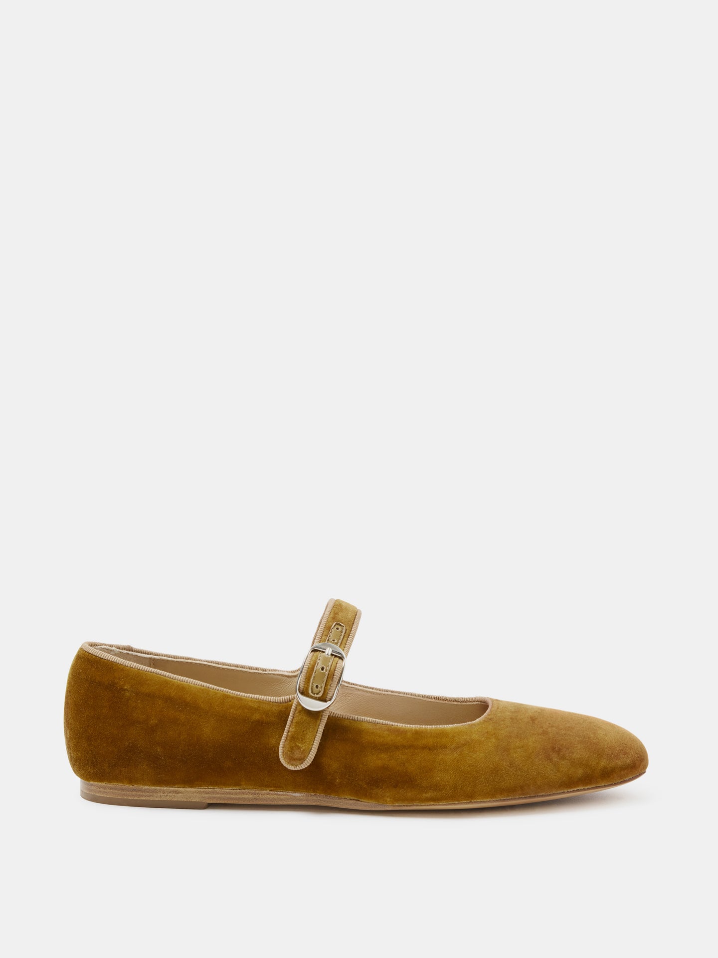 Mary Jane Tobacco Velvet