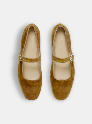 Le Monde Béryl - Mary Jane Tobacco Velvet