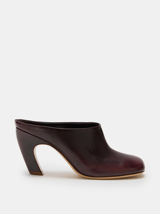 Le Monde Béryl - Mica Mule, Bordeaux Leather