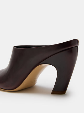 Le Monde Béryl - Mica Mule, Bordeaux Leather