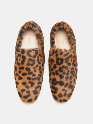 Orlando Moccasin / Leopard Calf Hair