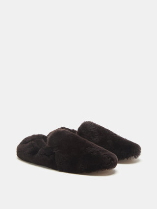 Orlando Moccasin / Chocolate Shearling