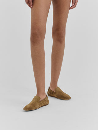 Le Monde Béryl - Orlando Moccasin, Taupe Suede