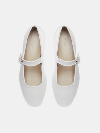 Mary Jane / Ivory Satin