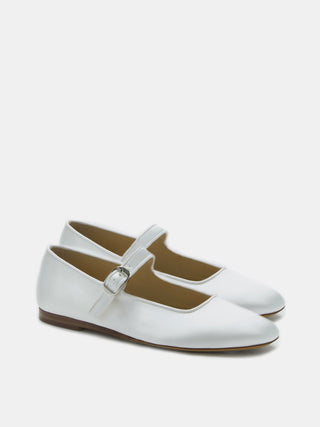 Mary Jane / Ivory Satin