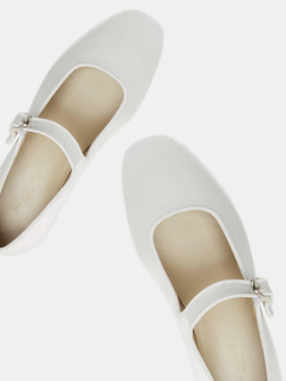 Mary Jane / Ivory Satin