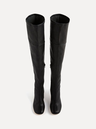 Le Monde Béryl - Mica Tall Boot / Black Stretch Leather