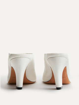 Le Monde Béryl - Mica Mule, Chalk Leather