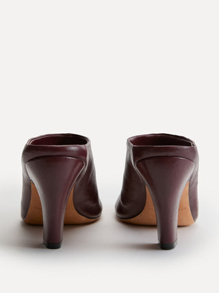 Mica Mule / Bordeaux Leather