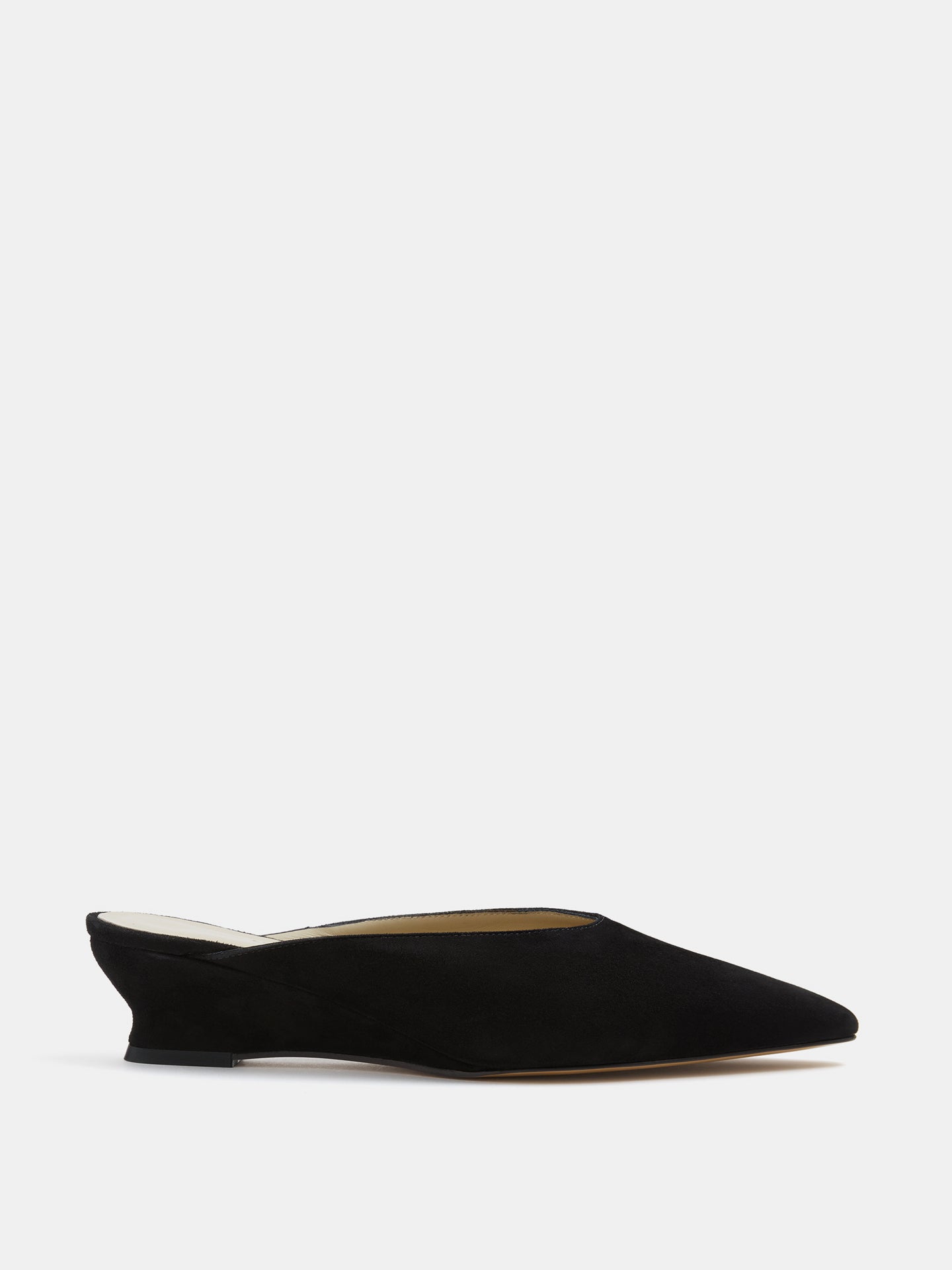 Victoria Micro Wedge Mule Suede