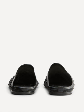 Venetian Mule / Black Mesh Crystals