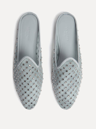 Venetian Mule / Grigio Mesh Crystals
