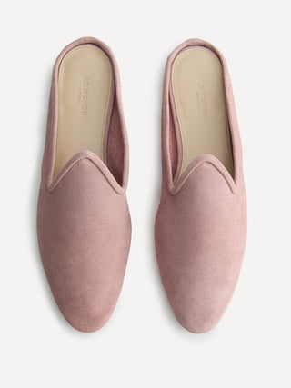 Venetian Mule / Rosa Suede