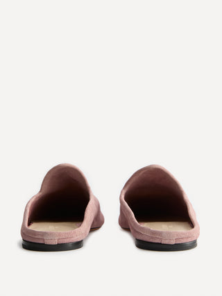 Venetian Mule / Rosa Suede