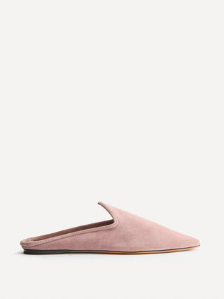 Venetian Mule / Rosa Suede