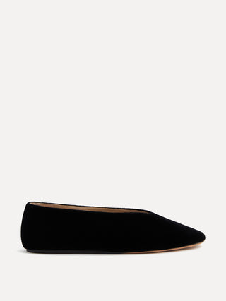 Le Monde Béryl - Olympia Slipper / Black Velvet