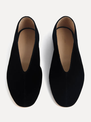 Le Monde Béryl - Olympia Slipper / Black Velvet