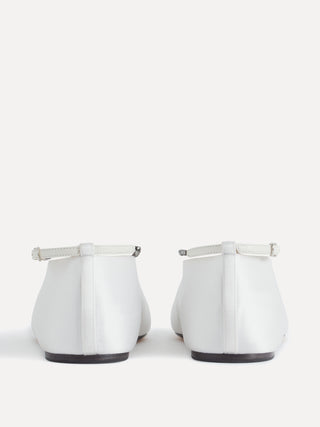 Olympia Slipper / Ivory Satin